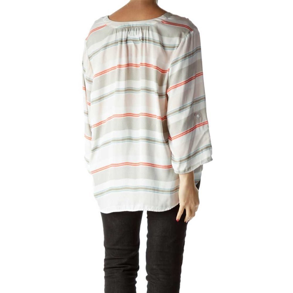 BB Dakota Pink Print Blouse - Picture 2 of 3